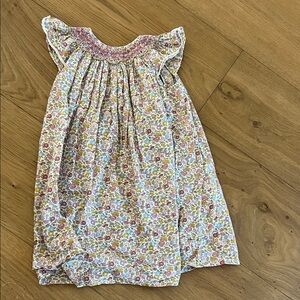 Floral Smocked Dress